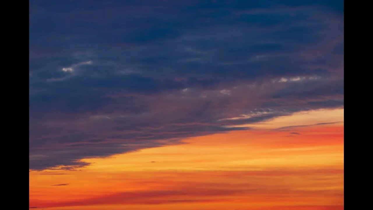 Clouds and Sky Scenes with Thunder and Rain for Relaxation, Sleep and Stress Relief