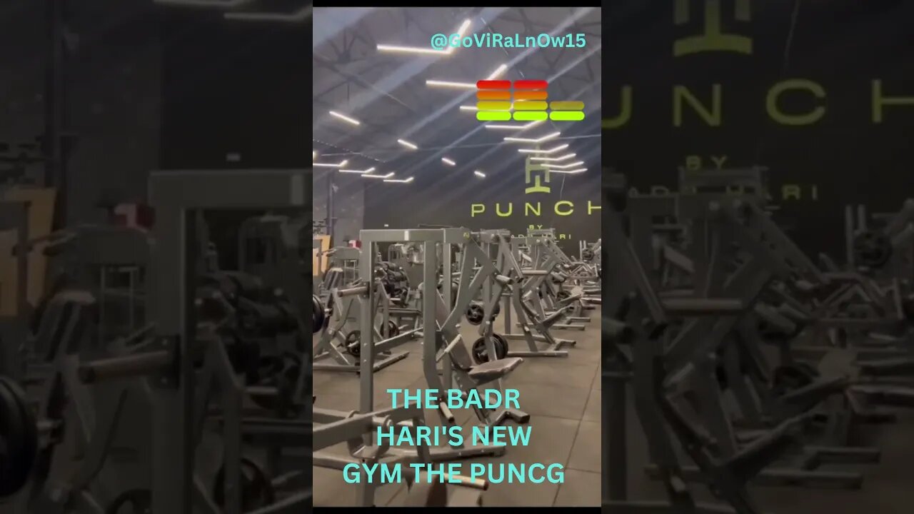 THE BADR HARI NEW'S GYM THE PUNCH #shorts #viral #viralvideo #badrhari #badrharri36 #kickboxing