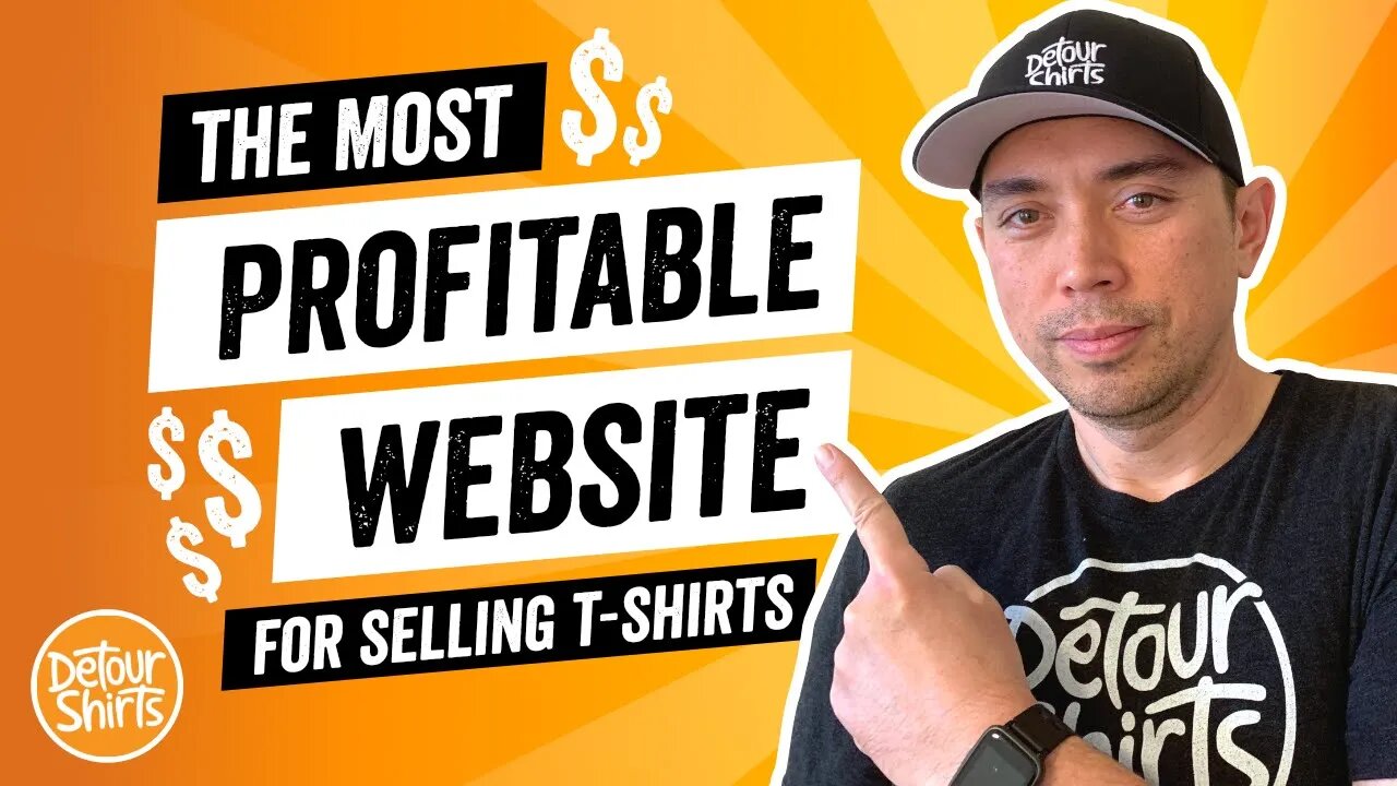 The Most Profitable Websites to Sell T-Shirts Online in 2021. Earn Money w/ Print on Demand.