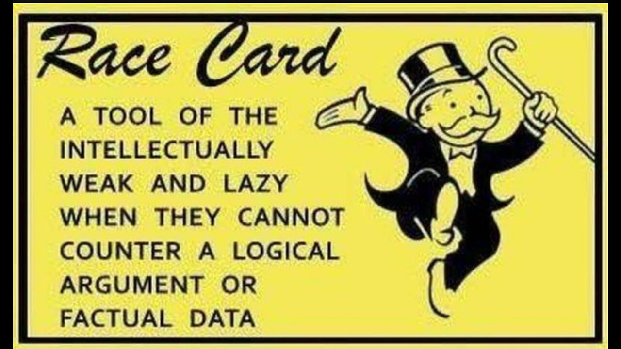 TIME TO STOP USING THE RACE CARD