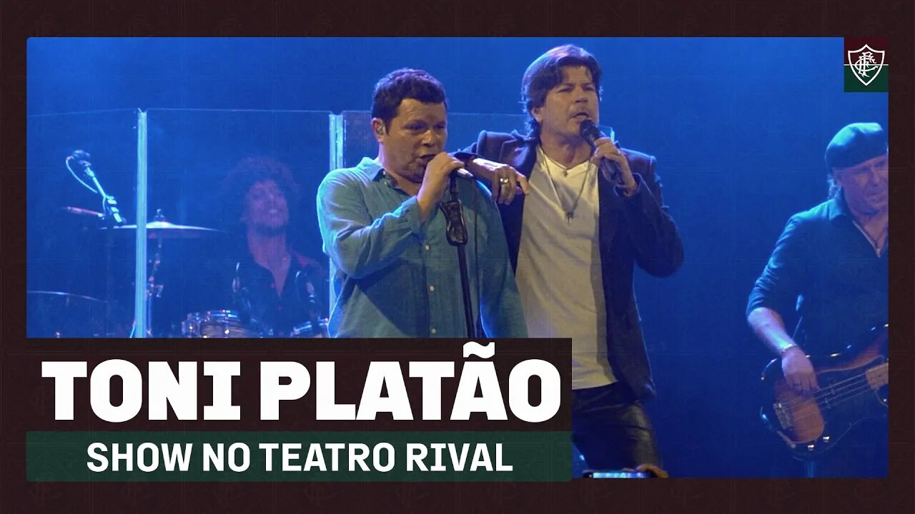 TONI PLATÃO FAZ DUETO TRICOLOR COM PAULO RICARDO E CANTA HITS DE HERBERT VIANA