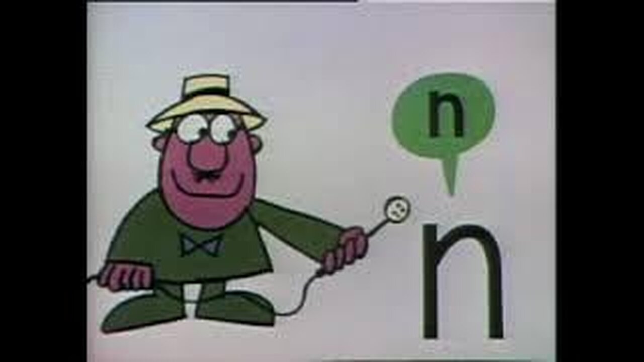 Classic Sesame Street - A report on the letter n