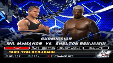 WWE SmackDown vs. Raw 2011 Mr. McMahon vs Shelton Benjamin