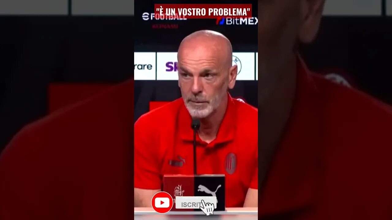 Mister Pioli su De Ketelaere "È un problema vostro, non mio"