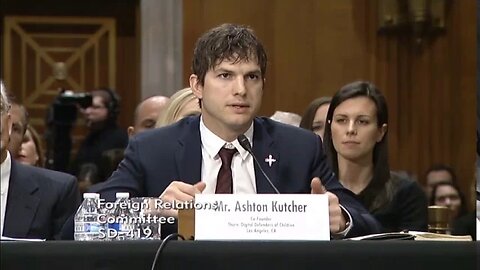 Rubio discusses fighting human trafficking with Ashton Kutcher