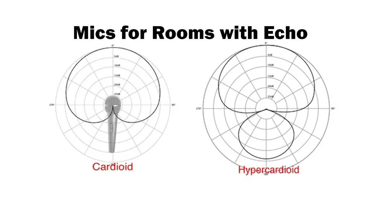 Mics for Rooms with Echo: Cardioid vs Hypercardioid