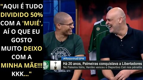 ALEX CONTA HISTÓRIA DA CORRENTE E A FEITICEIRA| RESENHA ESPN MARCOS OSÉAS E JÚNIOR