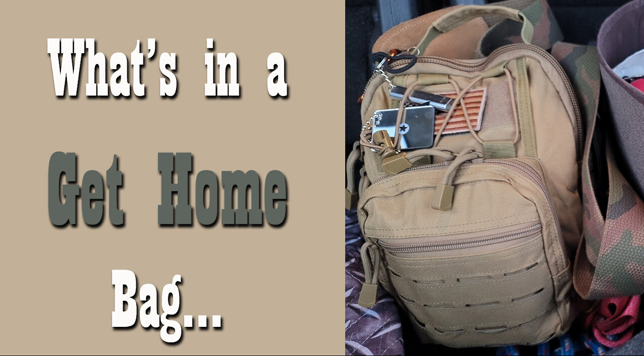 What is a Get Home Bag & What's in it? ~ Looking at My Get Home Bag