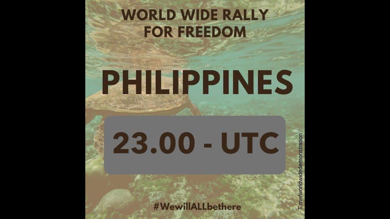 Live PHILIPPINES : World Wide Rally For Freedom