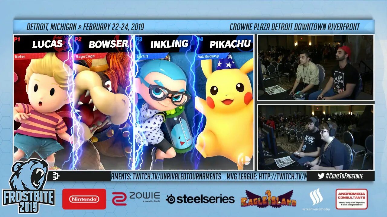 Koter & RageCage vs. Pyro & Camel - Doubles Pools - Frostbite 2019