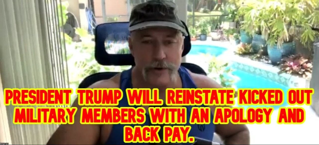 Michael Jaco: President Trump will reinstate kicked out military members with an apology and back pay!