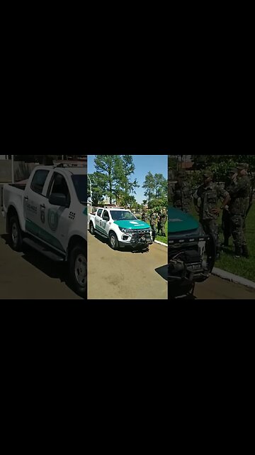 Escolta de Material Bélico 13° RCMec Cavalaria Mecanizada Pirassununga SP