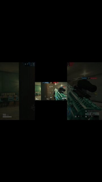 Spray And Pray Wall Bang "I Got One" Rainbow Six Siege Ranked Moments #shorts