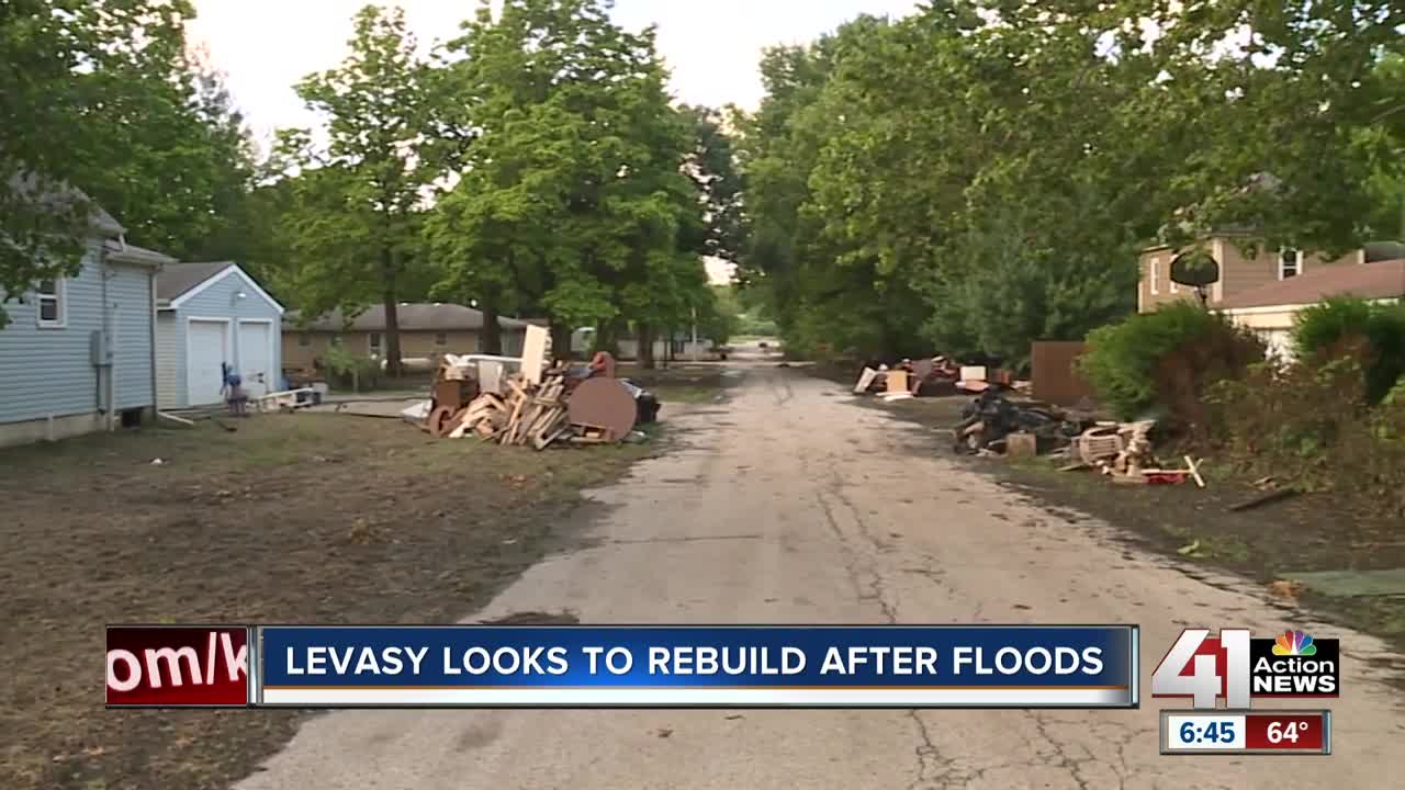 To stay, or go? Levasy flood victims weigh heavy decision as cleanup begins