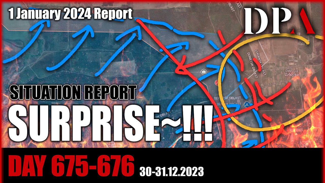 SURPRISE frontline changes from unreported actions! - Ukraine SITREP D675-676