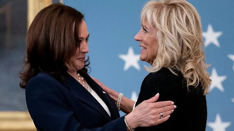 BREAKING: First Lady Jill Biden Gives Kamala Harris Stone Cold Hell