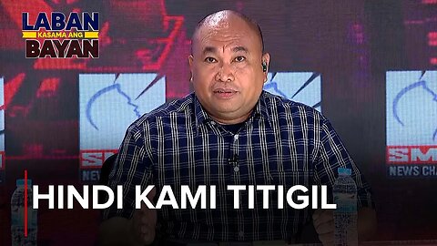 Hindi mawawala ang prangkisa ng SMNI; hindi kami titigil sa pagtatanong —Ka Eric