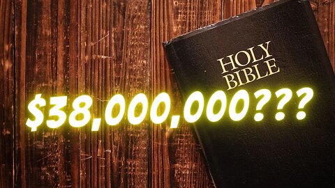 Historic Bible Sells for UNBELIEVABLE Amount