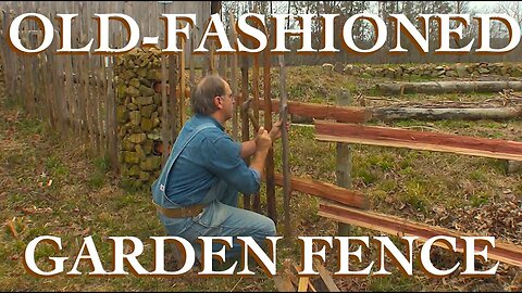 Build an Old-fashioned Fence for the Garden - The FHC Show, ep 21