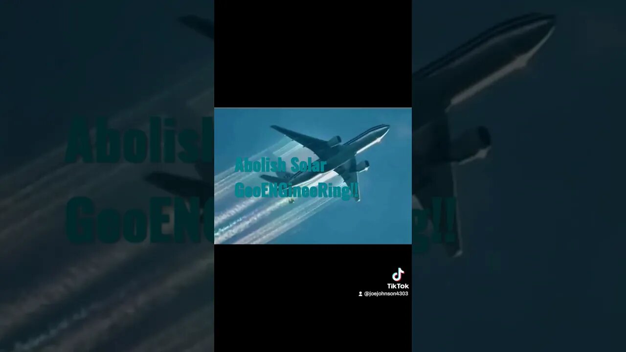 Abolish Chemtrails around the world 🌎