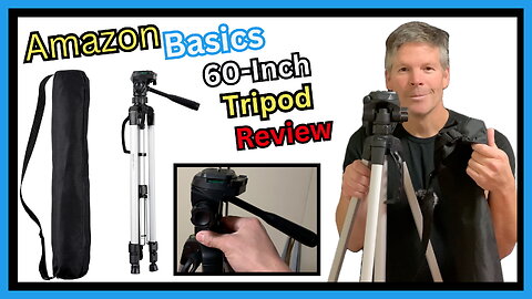 Amazon Basics 60-Inch Lightweight Tripod Detailed Review