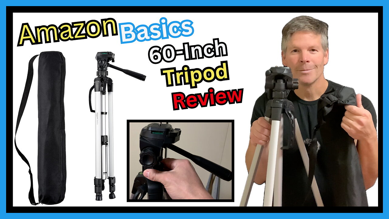 Amazon Basics 60-Inch Lightweight Tripod Detailed Review