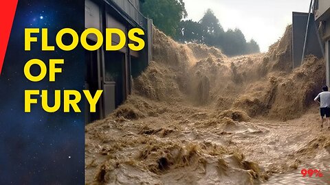 2024's Monster Flash Floods: Nature's Fury Caught on Camera