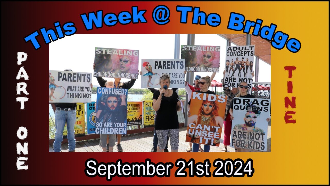 This Week At The Bridge with Tine - We All Need To Step Up and Save Our Children Part 1