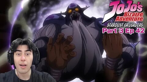 Black HOLE | Jojo's Bizzare Adventure Part 3 Ep 42 | REACTION