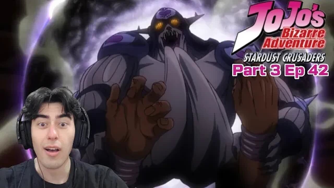 Black HOLE | Jojo's Bizzare Adventure Part 3 Ep 42 | REACTION