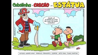 Cebolinha&Cascão em-Estátua | Gibis do Rapha 2