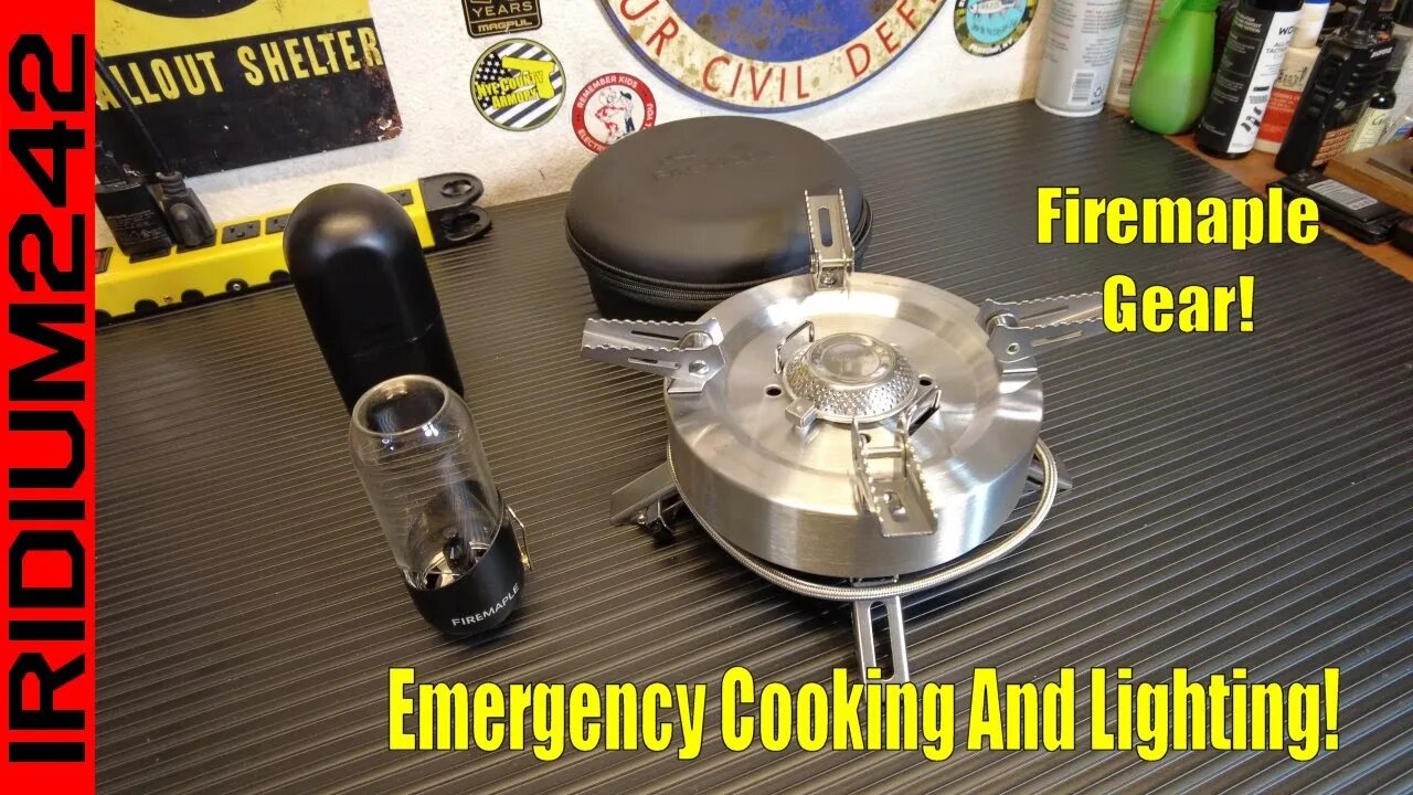 Emergency Cooking And Light: Firemaple Stove And Lantern! Discount Codes Too!