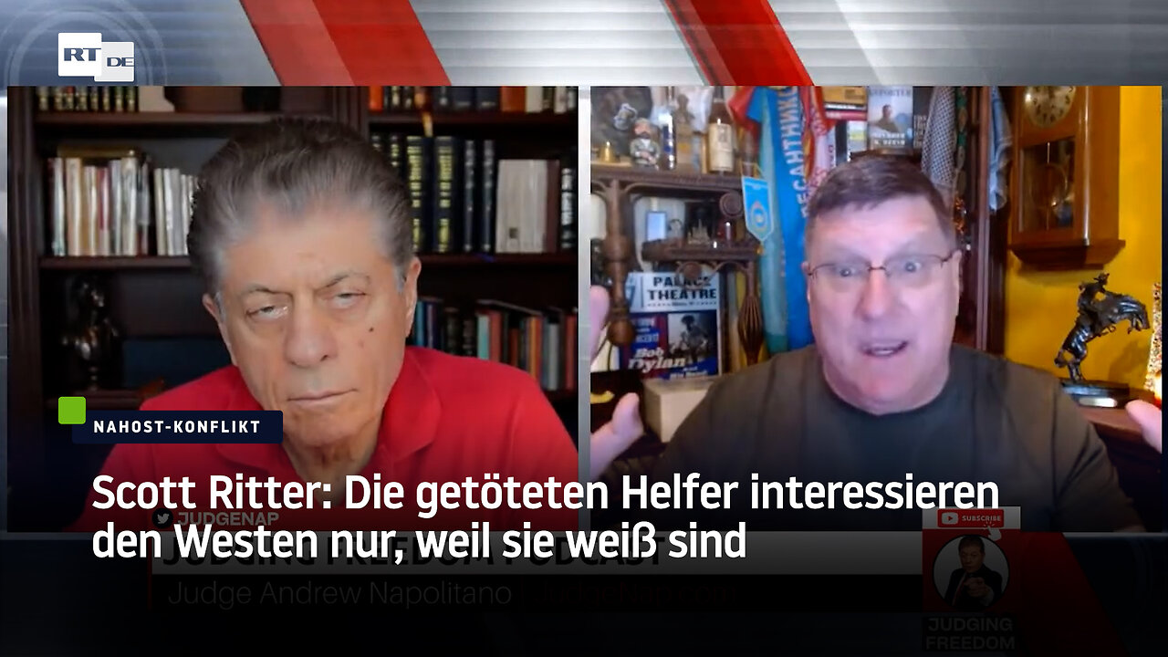 Scott Ritter: Die getöteten Helfer interessieren den Westen nur, weil sie weiß sind