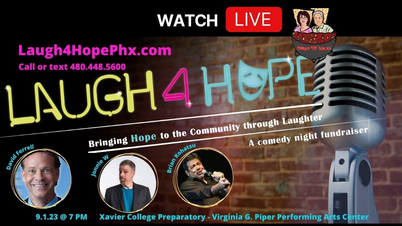 ChipsNSalsaShow.com | Special Episode LIVE at Laugh For Hope Event