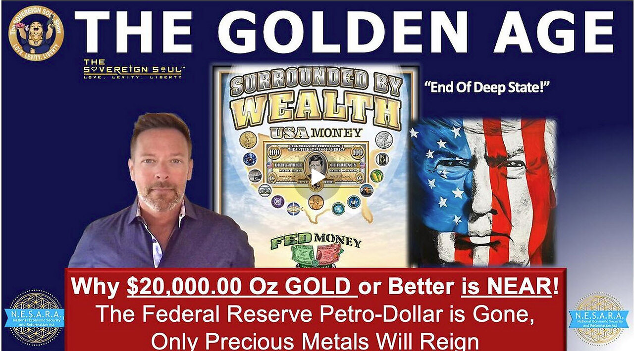 $20,000.00/oz Gold by September? Seems so! 🚀 PROOF The GOLDEN AGE is Now