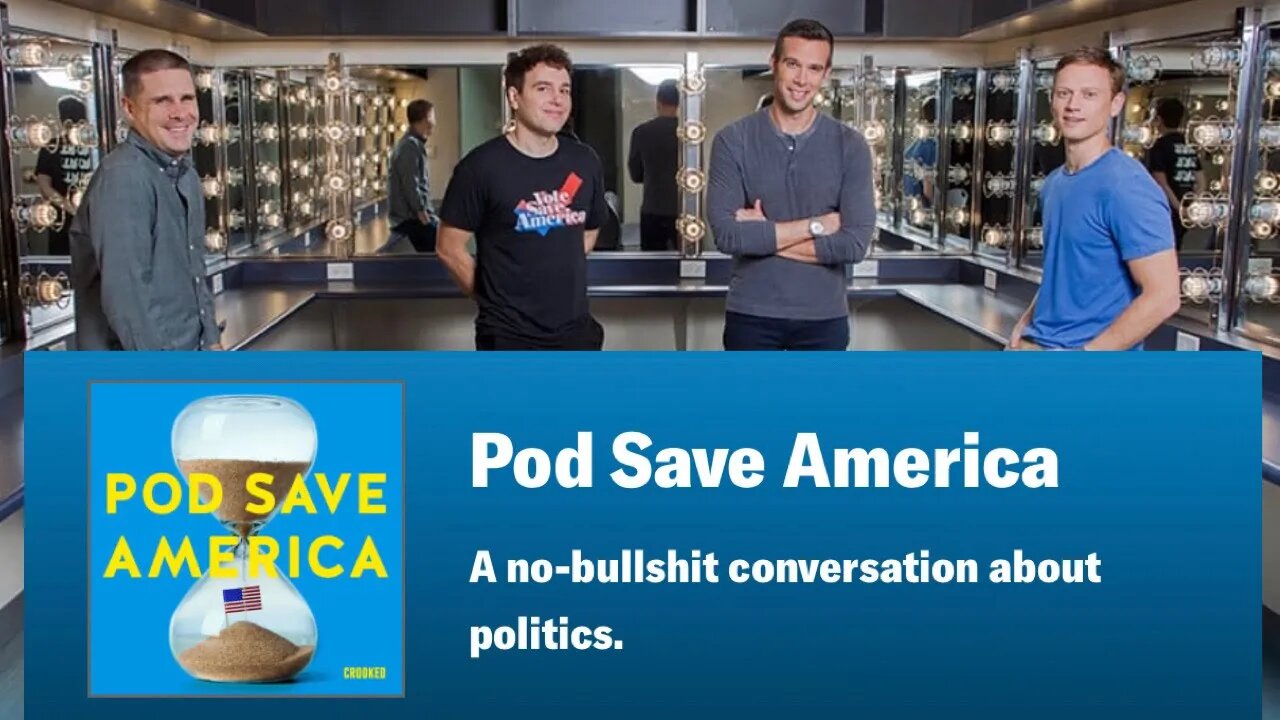 POD SAVE AMERICA DOUCHE BAGS