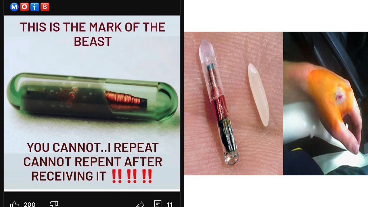 You CANNOT REPENT AFTER RECEIVING THE MARK OF THE BEAST