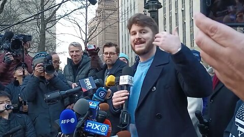 From the Trump Rally/Press Conference inside Collect Pond Park outside @ManhattanDA. 3