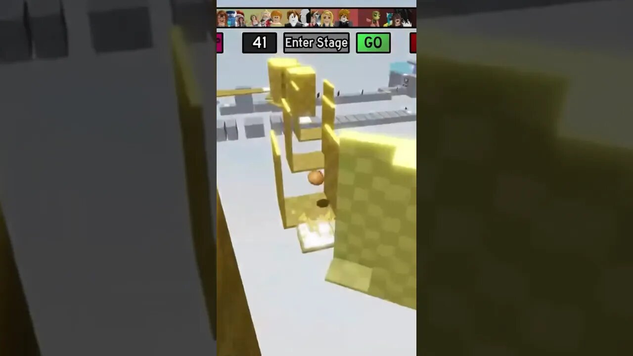 Making the Jump! #roblox #gaming #obby #obbybutyoureapotato