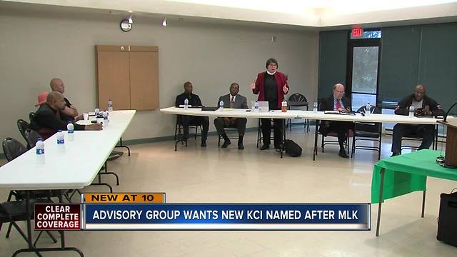Advisory group wants new KCI named after MLK