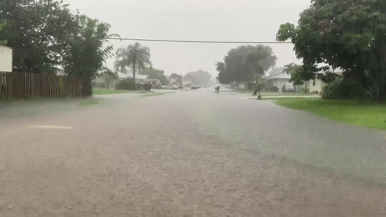 WX VIDEO: Flooding across Martin, St. Lucie counties