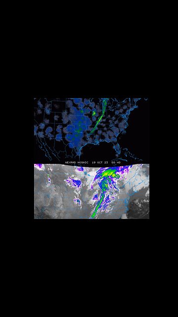 10/18/23 - Water Vapor Exhaust Fueling Low Pressure Systems