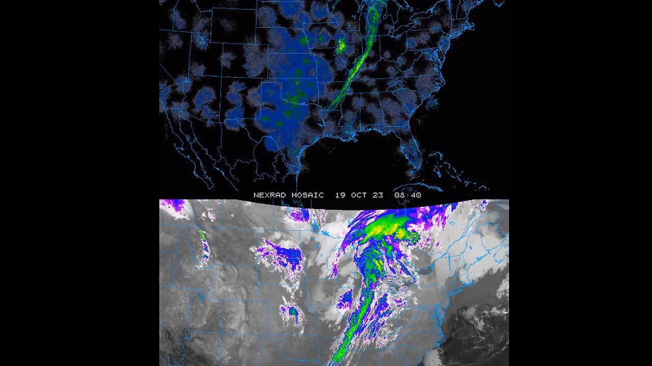 10/18/23 - Water Vapor Exhaust Fueling Low Pressure Systems