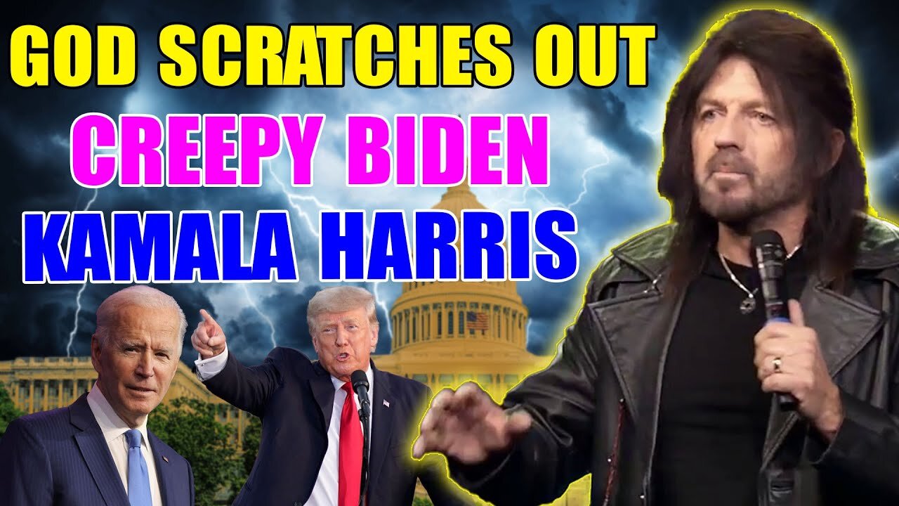 ROBIN D. BULLOCK SHOCKING MESSAGE: GOD SCRATCHES OUT CREEPY JOE, KAMALA HARRIS, MANIAC HITLER NAME