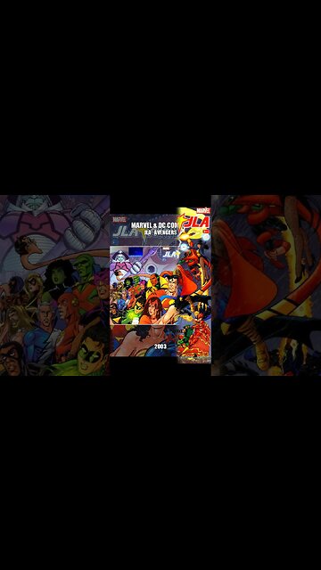 JLA - Avengers Comics Covers (Marvel - DC Crossover)