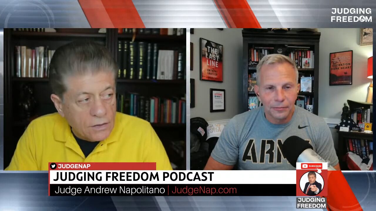 Judge Napolitano & Lt.Col.Shaffer: NeoCons, Democrats [Me: And the Khazars] want the WWIII