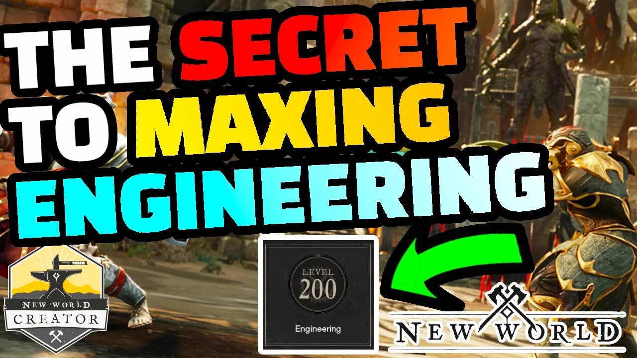 Engineering POWERLEVELING Guide 2022 - New World