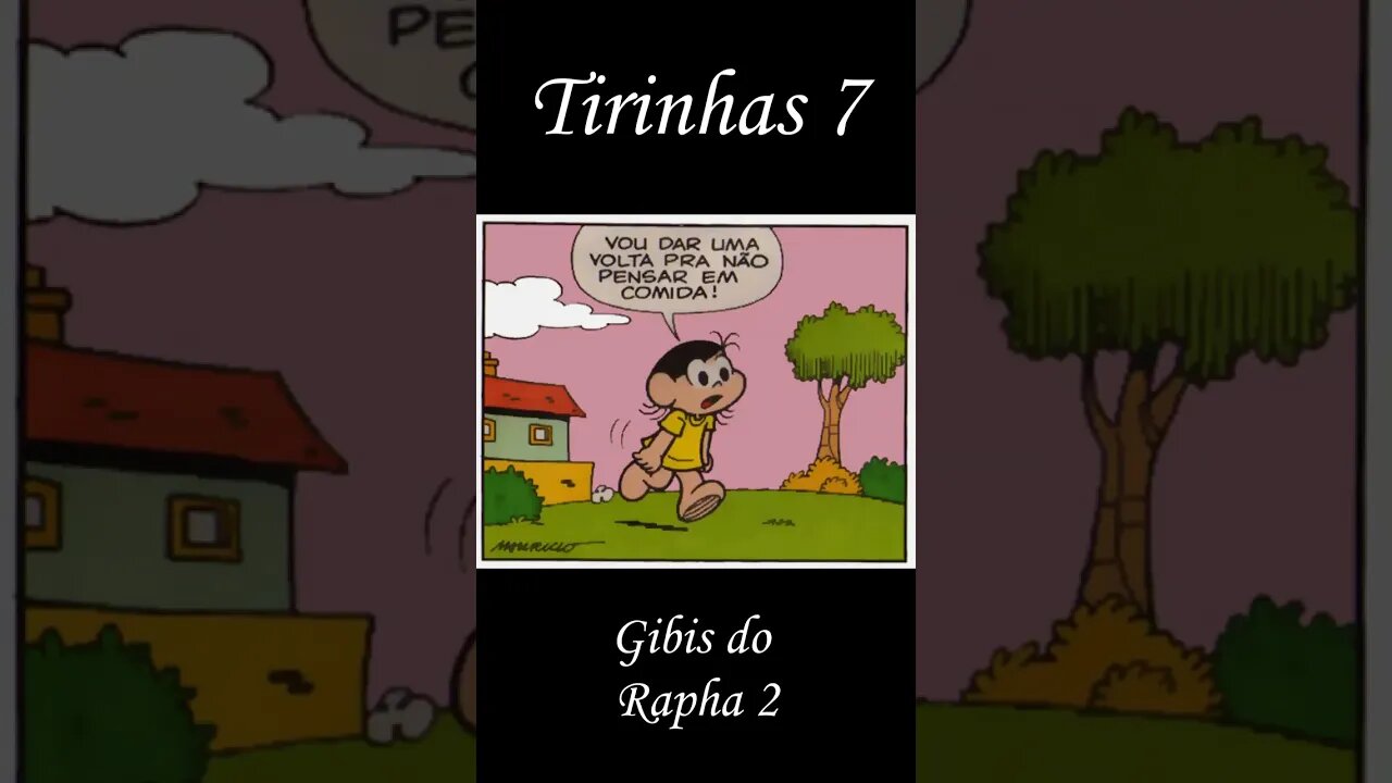 Tirinhas da Turma da Mônica nº 7 | Gibis do Rapha 2 #shorts