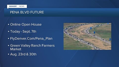 Weigh in on Pena Blvd future
