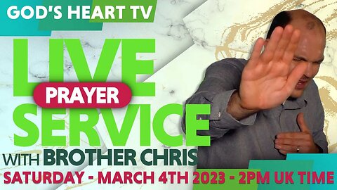 GOD'S HEART TV LIVE PRAYER SERVICE!!! | (Saturday March 4 2023)